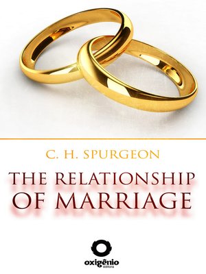 cover image of The Relationship of Marriage